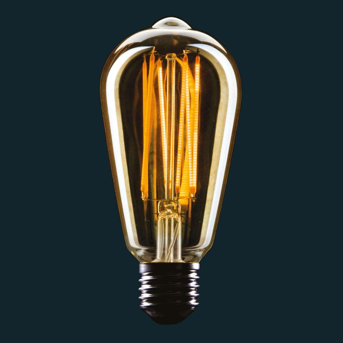 Amarcords Vintage Bulbs ST64 Edison Cage LED Dimmerabile