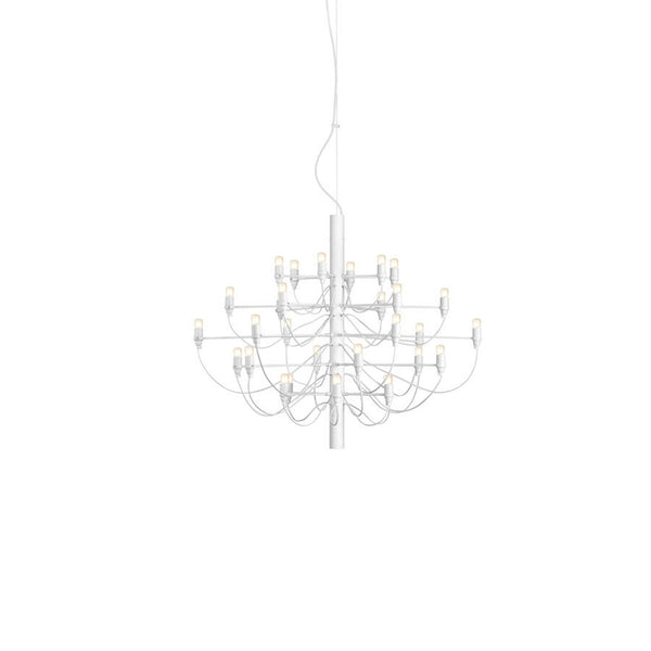 Flos 2097/30 Sospensione Bianco Frosted Bulbs