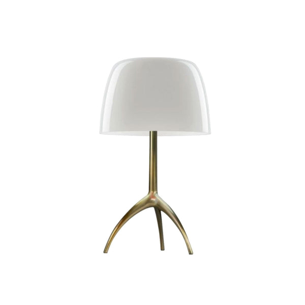 Foscarini Lumiere Large Champagne Base Table with Dimmer