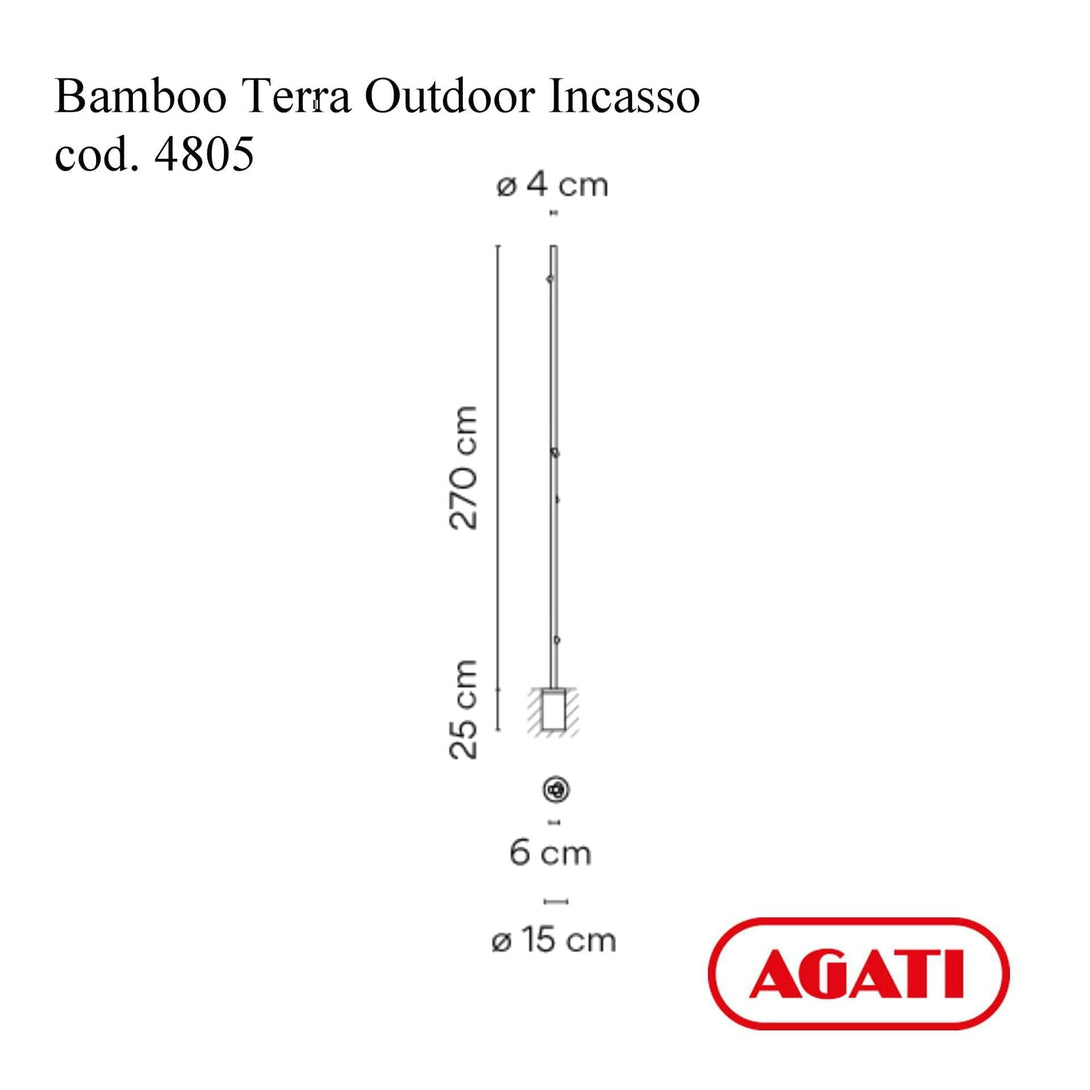 Vibia Bamboo 4805 Terra Outdoor Incasso