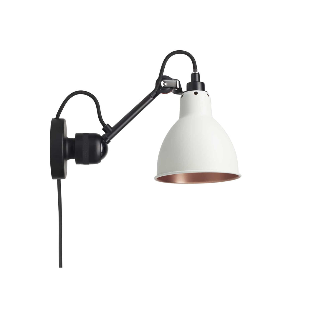 Lampade da parete DCW Lampe Gras N.304 CA Parete Rotondo Bianco/Rame 3700677601216