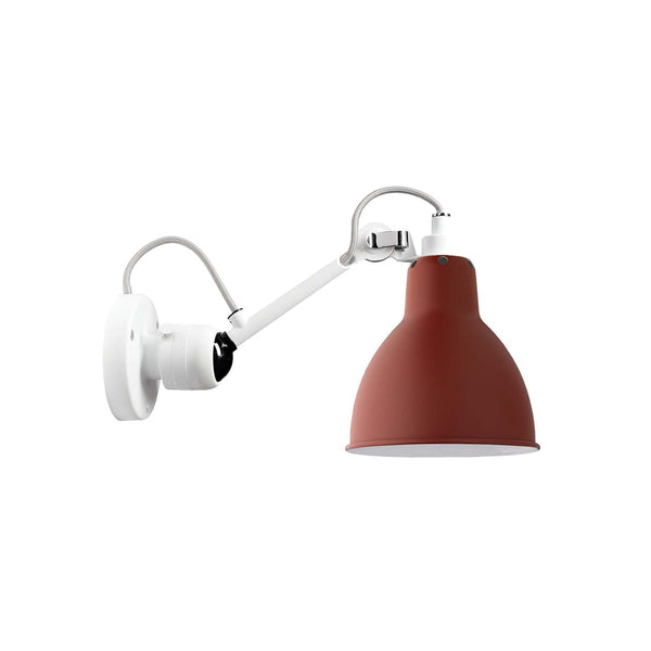 Lampade da parete DCW Lampe Gras N.304 Parete Bianco Rotondo Rosso 3700677600899