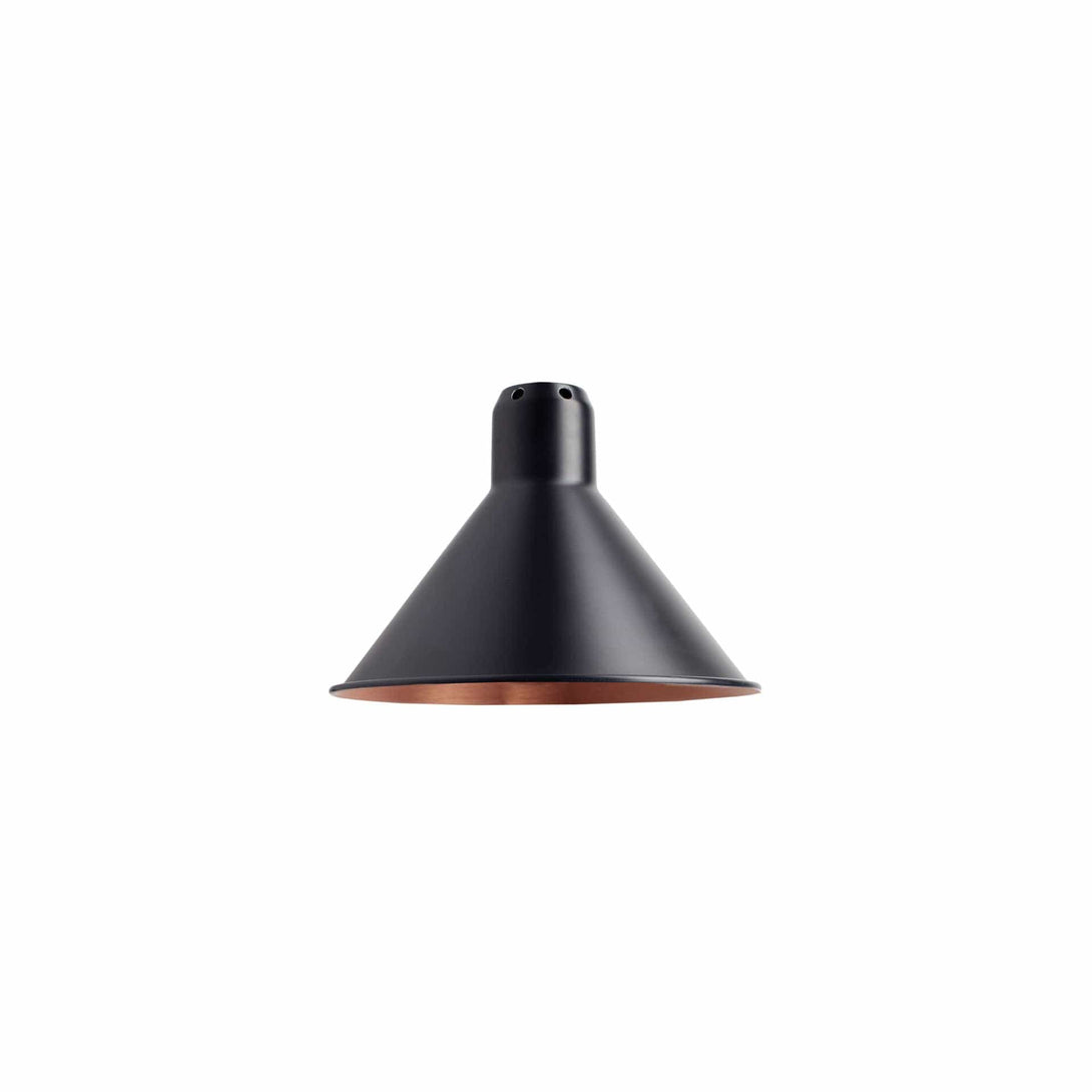 Lampade da soffitto DCW Lampe Gras N.302 L Soffitto Nero Conico Nero/Rame 3700677629470