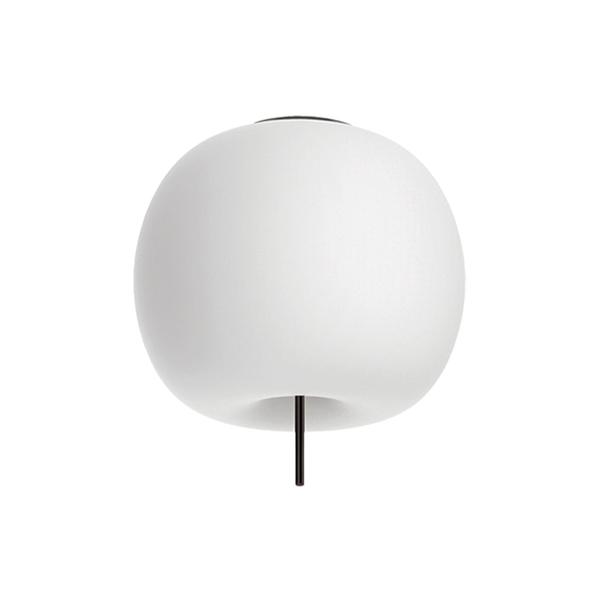 Lampade da soffitto Kundalini Kushi Soffitto Ø33 Nero K220105N