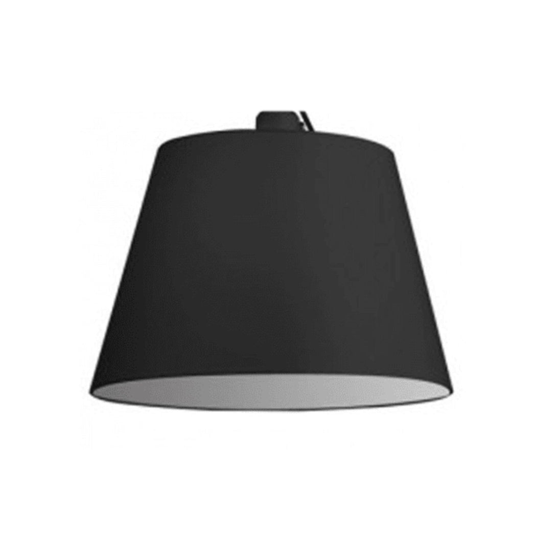 ARTEMIDE lampada da tavolo TOLOMEO MEGA LED con supporto fisso per scrivania  (Ø 32 cm dimmer su cavo - Diffusore in tessuto nero) 
