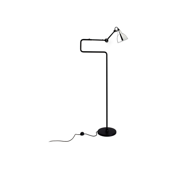 Lampade da terra DCW Lampe Gras N.411 Terra Rotondo Cromo 3700677603814